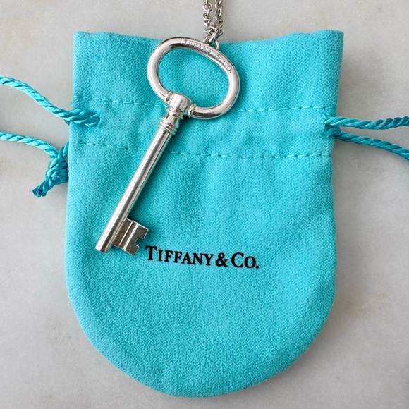Tiffany & Co. Sterling Silver Key Pendant